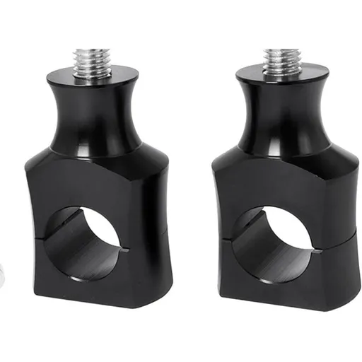 Universal 7/8" 22mm Bar Clamp Risers Taper Handlebar Dirt Bike Retro leading car handlebar seat with raised column fixing code