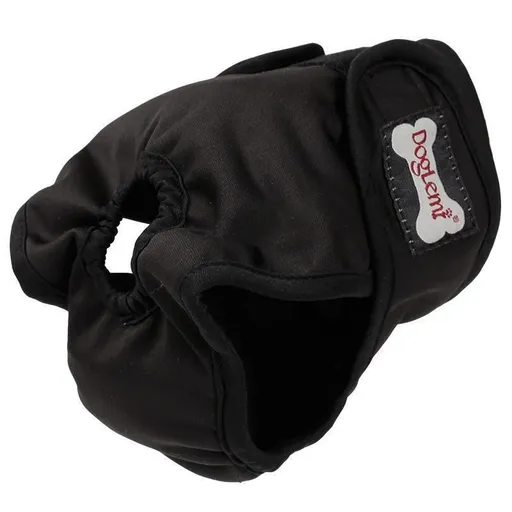 Female Dog Puppy Nappy Diapers Wrap Band Sanitary Pants Underpants XS-XL Black - XL
