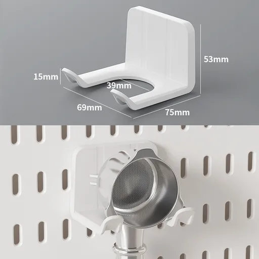 Coffee filter holder - White