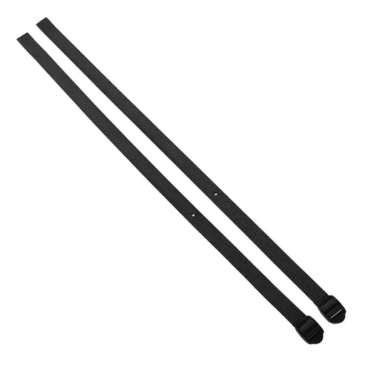 2-Pack Black Gym Foot Straps for Enhanced Support and Comfort in Home Fitness Workouts