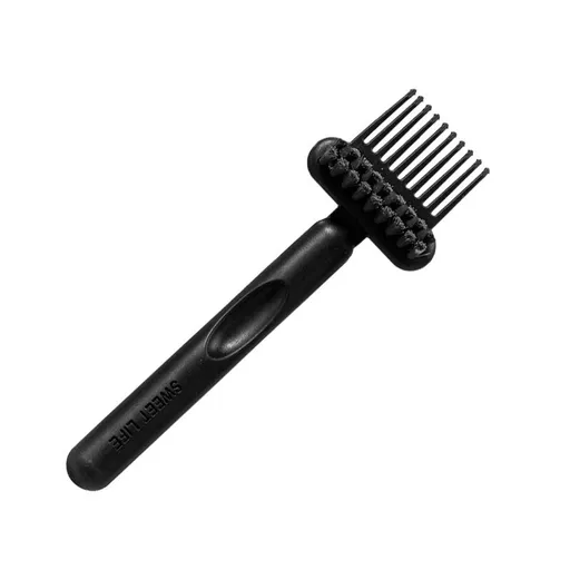 Air Cushion Comb Cleaning Brush Tool Hair Airbag Comb Cleaner - Black