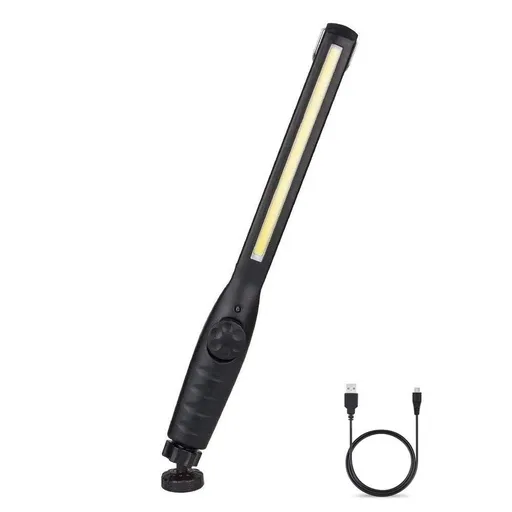 Work Light Rechargeable Work Lights, Slim USB Inspection Light LED Work Lamp with Rotary Switch & 360°Swivel Magnetic Base