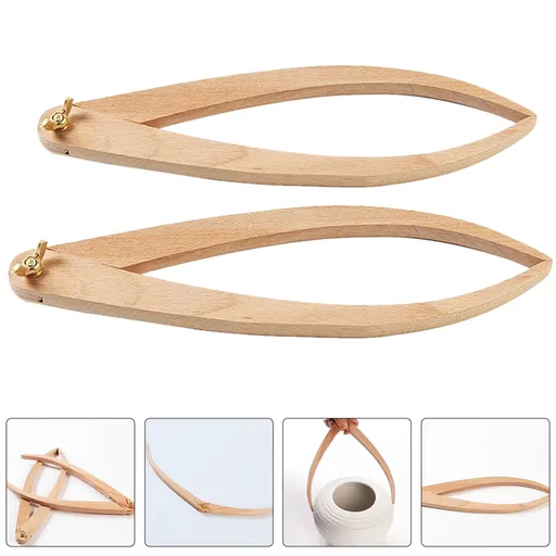 2Pcs Measurement Calipers for Hobbyists in Wood Carving and Shaping Modeling Supplies
