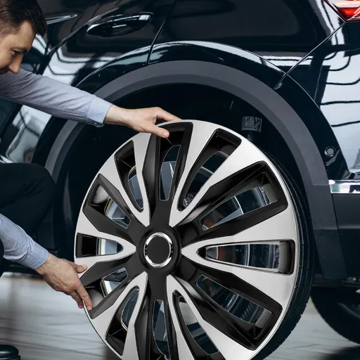 Car Wheel Hub Cover 15 Inch Multi Color Stylish Rim Hubcap Easy Installation