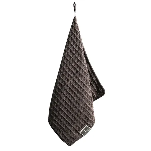 5PCS Waffle Cleaning Cloth Coffee Machine Bar Towel Dish Rag Absorbent - Coffee