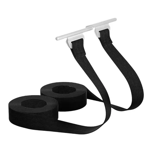 Reinforced RVs Awning Tie Downs For Roller Shade Campers Pull Down Straps With Sturdy Connectors 9.8ft Antislip