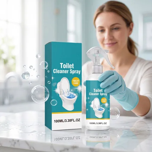 Toilet Cleaner Spray Powerful Stain Limescale Remover For Toilet Bowl Dissolves Urine Rust Yellow Dirt Deep Clean Toilet Inner Walls100ml