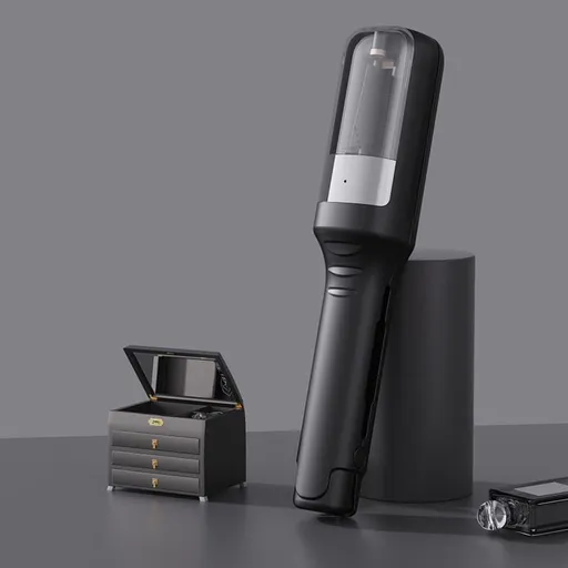 Rechargeable Split End Trimmer Portable Hair Trimmer for Travel Easy to Use, Black