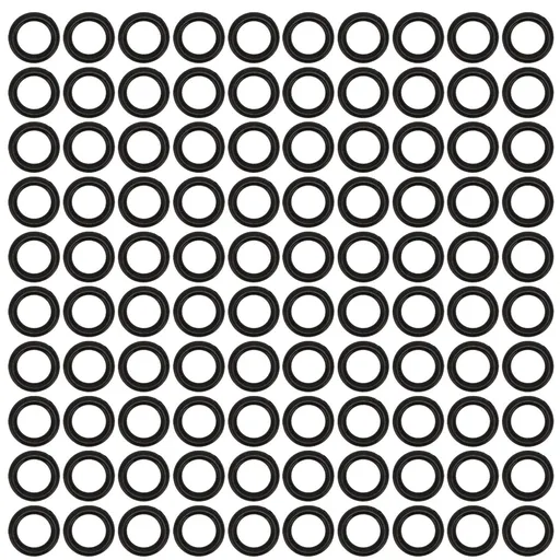 100PCS Pig Drinker Accessories Plastic Rings Drinker Installation Washer for Poultry Feeding