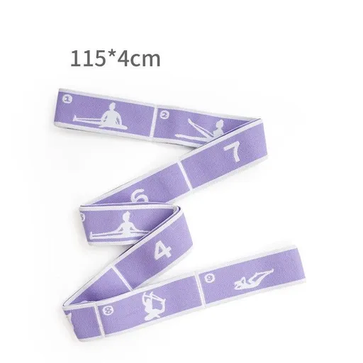 9 Grid Taro Purple | Gentle Shaping Stretch Band | Christmas Light Fitness Gift | for Adult Daily Body Toning