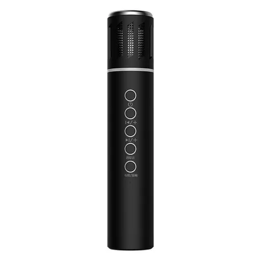 Wireless Bluetooth Portable Hand-Held Microphone Noise Reduction Colorful Light Karaoke for Home KTV Audio Conference B