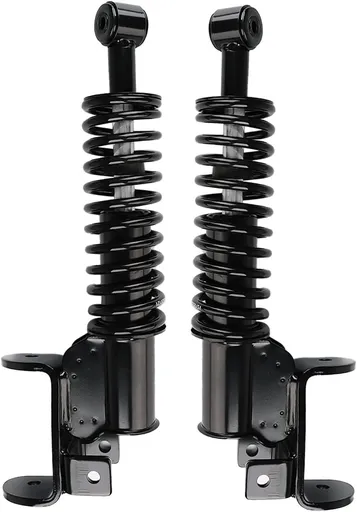 Golf Cart Front Shock Strut Assembly, EZGO Driver Side and Passenger Shocks Fits for RXV 2008-Up Carts, OEM 603024, 601246 -