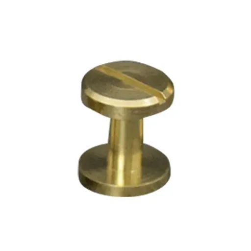 20X Belt Screw Leather Craft Chicago Nail Brass Rivets Stud Head Wallet Round - 10*4*8MM