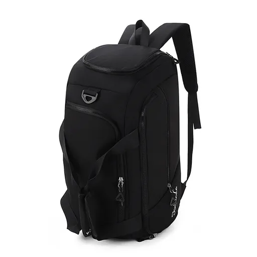 Travel Backpack Large Capacity Multi-Function Carry-On Bag Black