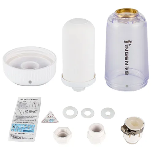 Faucet Water Purifier Home Kitchen Tap Water Filter Sink Faucet Nozzle Purifier Filter Totally 1 Filter Cartridge