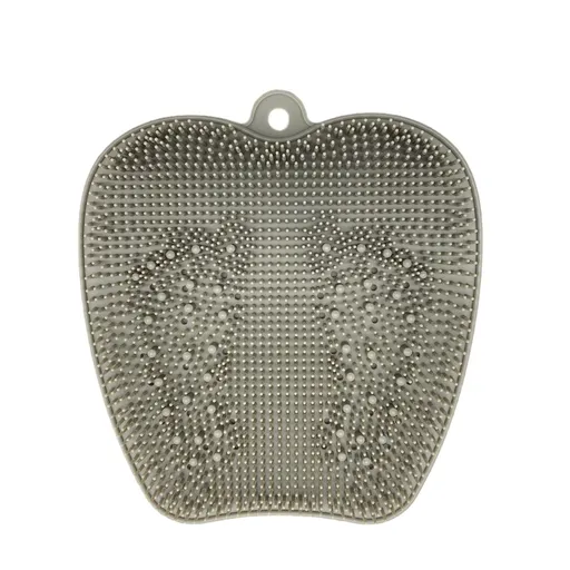 Large Shower Foot Scrubber Mat with Stronger Non-Slip Suction Cups, Back Scrubber Massage Pad Wall Mount, Feet Scrubbers