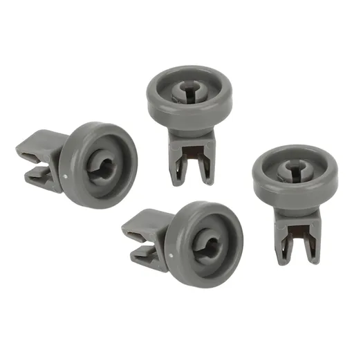4pcs Dishwasher Lower Rack Wheel Dishwasher Wheel Replacement Part for AEG Favorit for Privileg for Zanussi