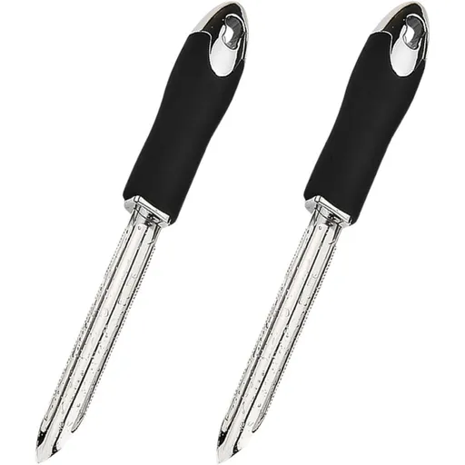 2 pack Chili Pepper Corer Stainless Steel Zucchini Cucumber Corers Special Kitchen Gadgets With Serrated Edge Easy Remove The Seeds Of Your Veggies & Fruits