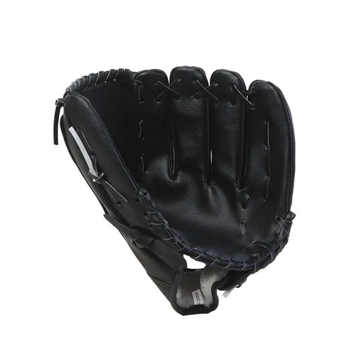 Youth Baseball Gloves Synthetic Leather Baseball Glove Sports Baseball for Women and Men Kids - Black 10.5inch