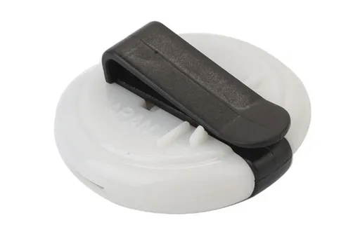 Golf Stroke Counter - Clip-On Score Keeper for Gloves & Hats (3 Colors) - White