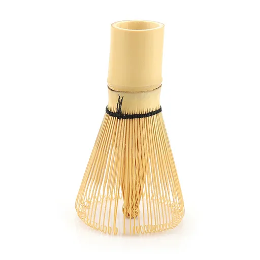 Natural Bamboo Tea Whisk Chasen Preparing Matcha Powder Brush Tool(80 Prongs)