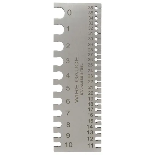 Gauge Metal Sheet Thickness Gauge Metal Gauge Tool Stainless Steel Thickness Gauge ONE-Sided Material Wire Thickness