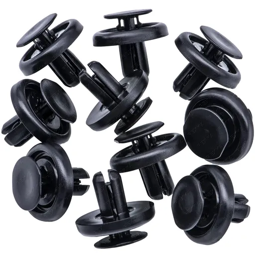 Rexka 10pcs Fender Liner Clip Bumper Enginer Cover Retainer Clip Fastener for Toyota Lexus 90467-07215 Tundra Tacoma RAV4 Corolla 4Runner Camry C-HR