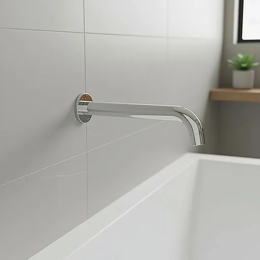 220mm Bath Spout in Polished Chrome Finish