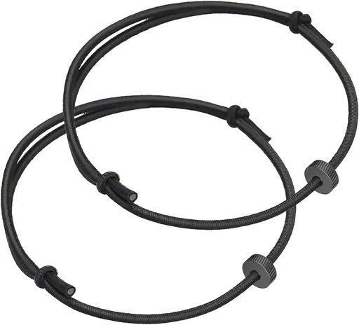 2Pcs Bracelet Car Window Breaker,Car Glass Breaker Wrist Strap with Tungsten Carbide Bead,Car Emergency Escape Tool,Car Safety Bracelet Tempered Glass Breaker Rescue Tool,Portable Vehicle Rapid Escape