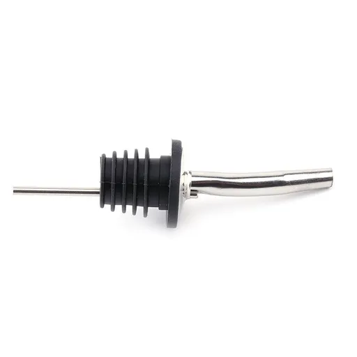 Stainless Steel Pourer, Flow Vented Pourer Wine Liquor Bottle Spout Stopper, Olive Oil and Vinegar Tapered Stopper Spout