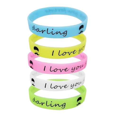 20-Pack Glow in The Dark Silicone Wristbands Assorted Colors Bracelets for Kids and Adults