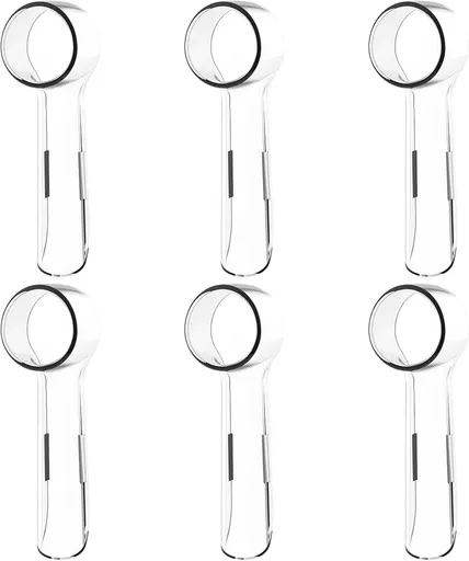 Toothbrush Cover Caps 6 Pack Compatible with Oral B Braun Replacement Heads Cross Action Brush Heads Pro 1000 Electric Toothbrushes Sanitary Travel