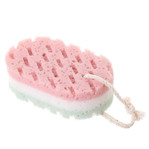 Soft Bath Sponge, Foam Loofah Sponge, Body Sponge for Women, Men, Teenager Shower, for Shower Exfoliating 2pes