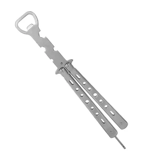 Butterfly Knife Style Bottle Opener Multitool Beer Opener Metal Bar Supplies, Beautiful Bottle Opener,Bottle Opener