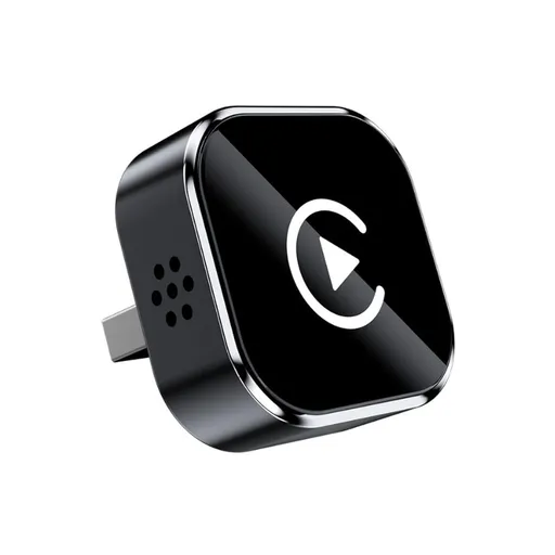 Wireless CarPlay Adapter for Toyota GR86 2022 2023 2024 2025 2026, Adapter USB Design Plug and Play Stable Connection Bluetooth Fast Connection Car Accessories - Black - Size 2.96cm