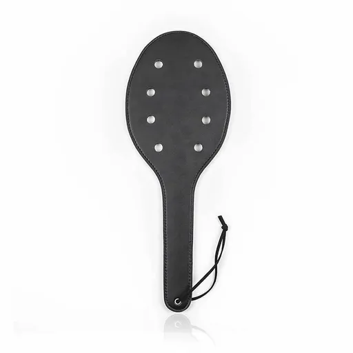 House Of Dasein Black Or Red Spanking Paddle Holes Impact Play Fetish Sex Whip Bdsm Kink - Black
