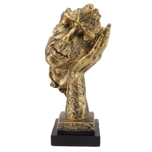 Creative European Art Resin Decoration Vintage Living Room Bookshelf Sculpture Ornament Abstract Art Figurine