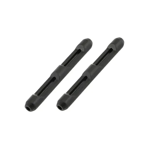 Silicone Eyeglasses Temple Hook Anti Slip Ear Grip Tips Holder for Glasses Spectacles - Black 1pair