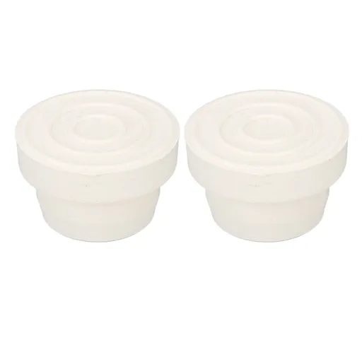 2 Pcs Pool Ladder Bumpers Ladder Tubing Inside End Plug Caps Swimming Pool Accessory Supplies S 5.7x5.7x3.7cm