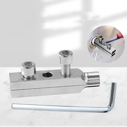 Broken Pipe Extractor Set Stripped Screw Removal Tool Alloy Steel Tension Grip for Faucet Water Bolt Damaged Thread Multi Size Easy Out Quick DIY Repair Home Plumbing