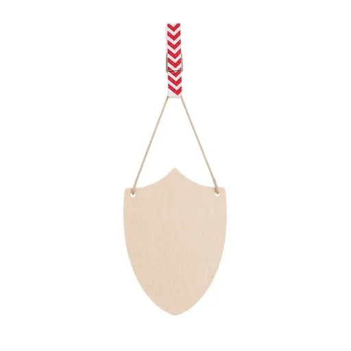 Unfinished Wood Shield Slices for DIY Arts and Crafts Projects Blank Natural Wood Cutouts for Painting Drawing and Decorative Home Embellishments Multi Purpose Crafting Beige