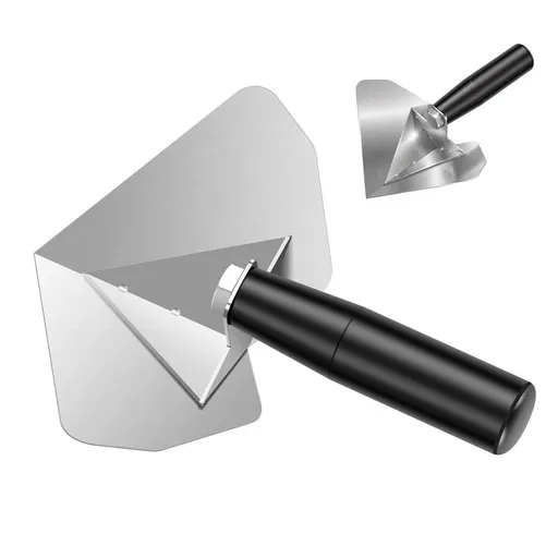 Drywall Corner Tool, Efficient Wall Plastering, Reinforced Riveted and Welded Construction, for Smoothing Corner