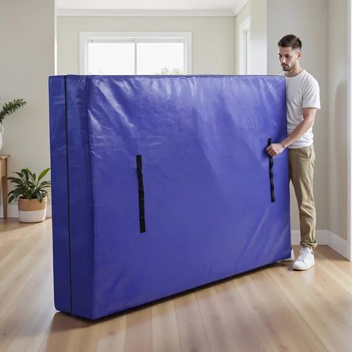 Atirss Mattress Bag Easy Moving Waterproof Storage Dust Cover Protector Double