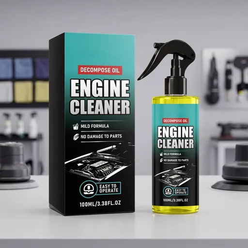 Engine Cleaner, Heavy Duty All Purpose Cleaner, for Engines, Tires, Undercarriages, Tools and More, Breaks Down Grease, Oil & Grime