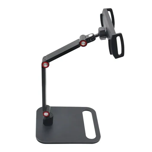 Heavy Duty Portable Monitor Stand Mount For Devices 360°Rotation Adjustment Height Aluminum Construction Holder