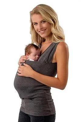 Yili Women Vest Tshirt Polyester Casual Gray (women's vest) S