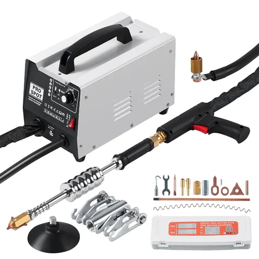 Stud Welder Dent Repair Kit, 1.8KW Spot Welder Dent Puller with Auto/Manual Welding & 7 Versatile Modes, Auto Body Spot Welding Dent Puller Machine for Car, Truck Dent Repair