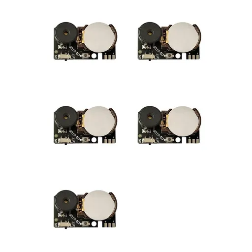 5PCS Cricket Noise Maker Prank Annoying Noise Maker Annoying PCB Beeping Hidden Prank Sounds Intervals Noise Black