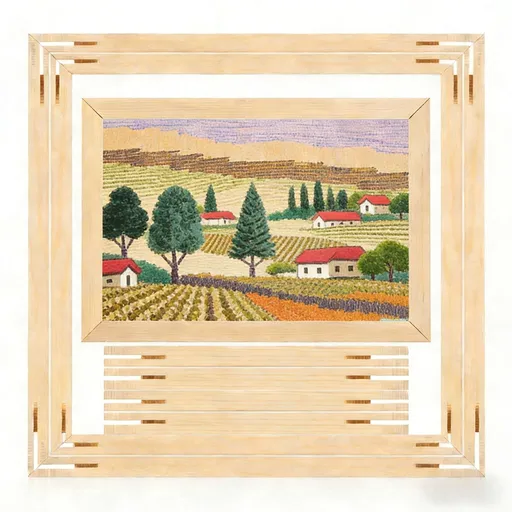 12Pcs Stretcher Bars for Needlework, Wooden Canvas Stretcher Bars Needlepoint Stretchers Bar Needlepoint Frame Canvas Stretchers Bar Set for Oil Paintings, Prints by Numbers and Posters(20/30/40cm)