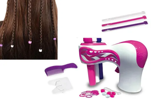 Electric Hair Braider Hair Braiding Machine Hair Twisting Tool Electric Rollers Automatic Hair Braiding Device